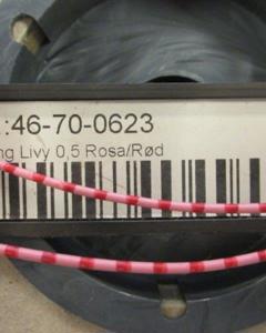 Cable Livy 0.5 Pink/Red